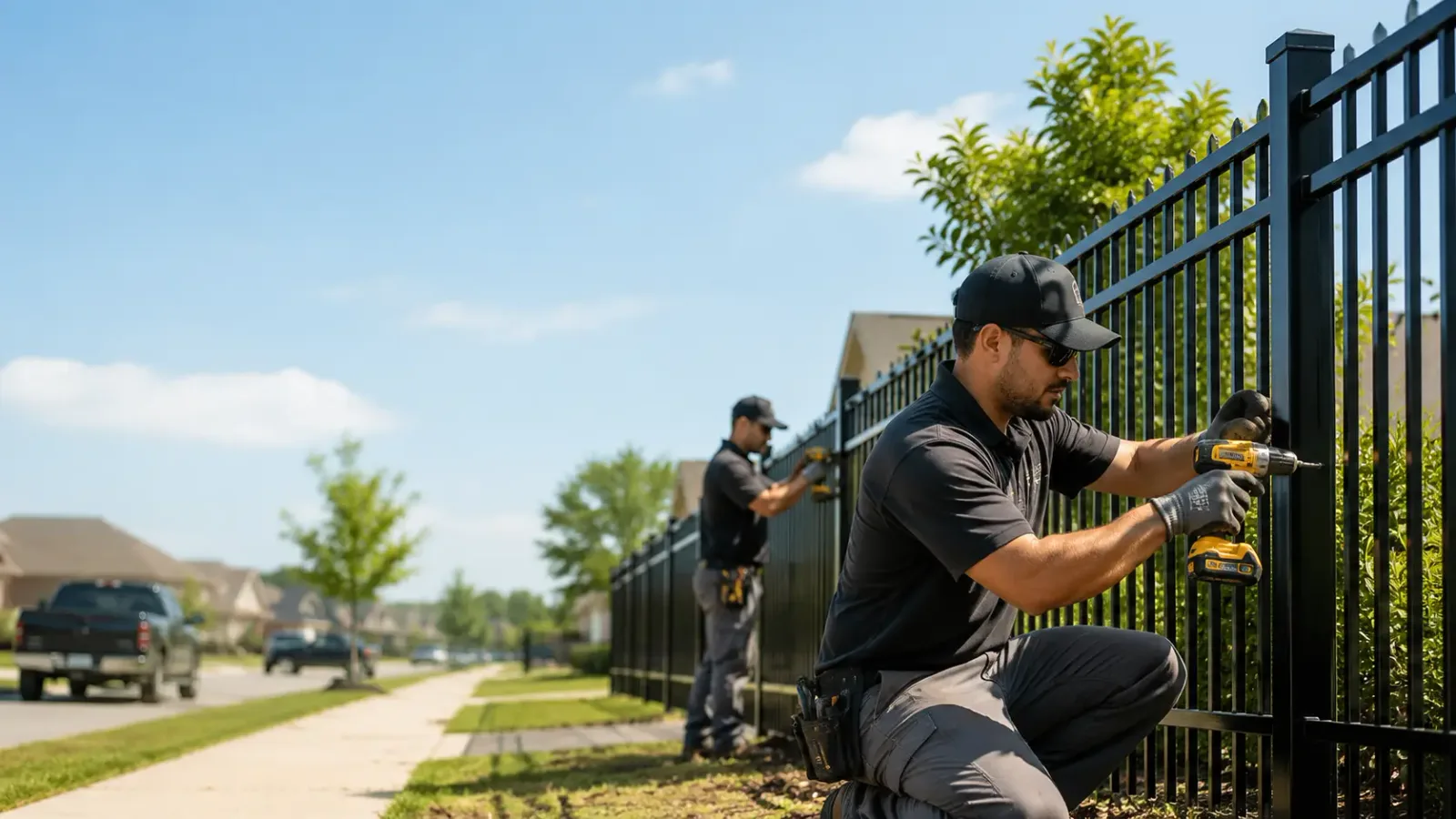 Metal Fence Installation in Magnet, NE